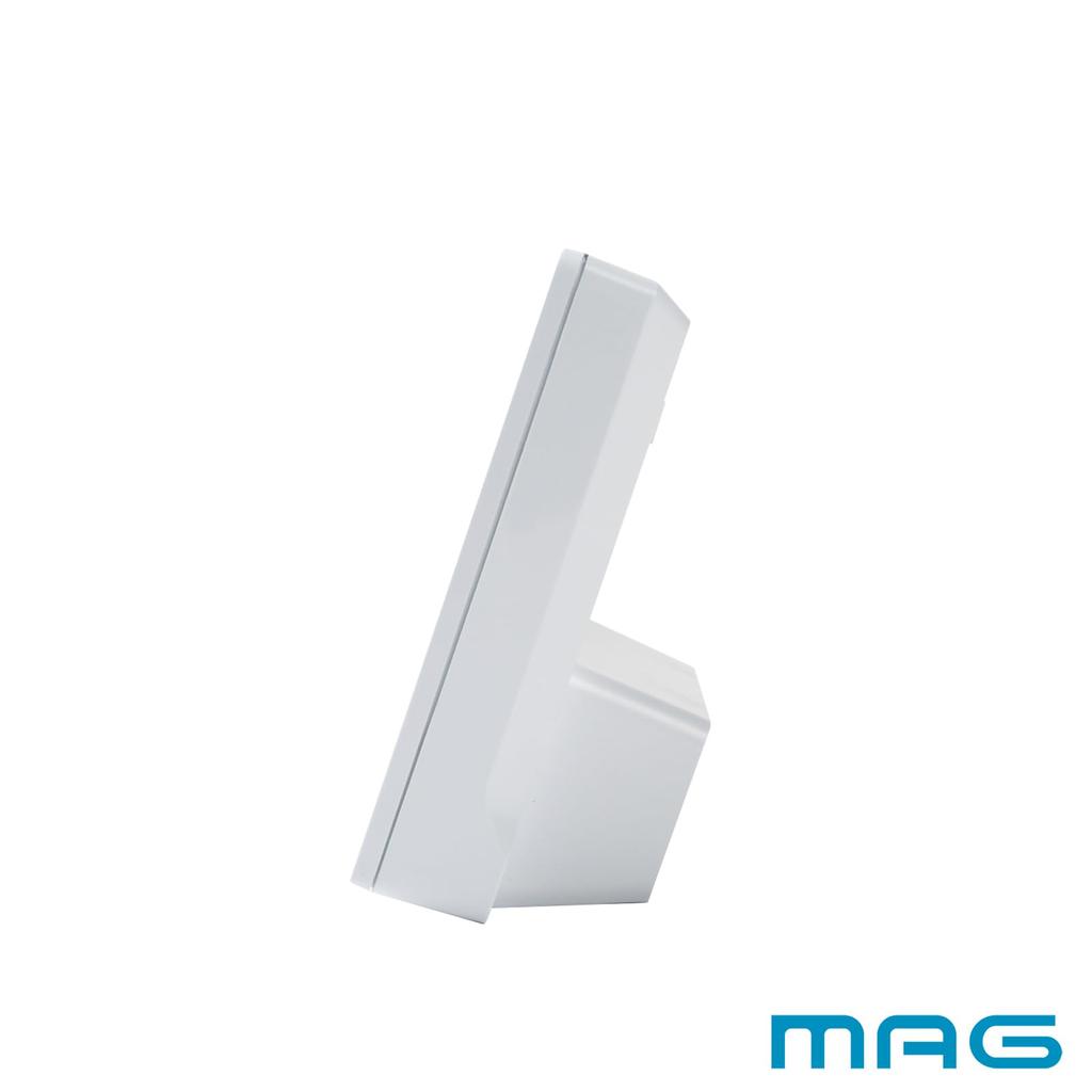 MAG Alarmtisch Elektronische Cassini Noah Präzisionsuhr, Uhr, Digital, Thermometer, Hygrometer, Thermo-Hygrometer, Kalender, Ton, Alarm, Snooze,