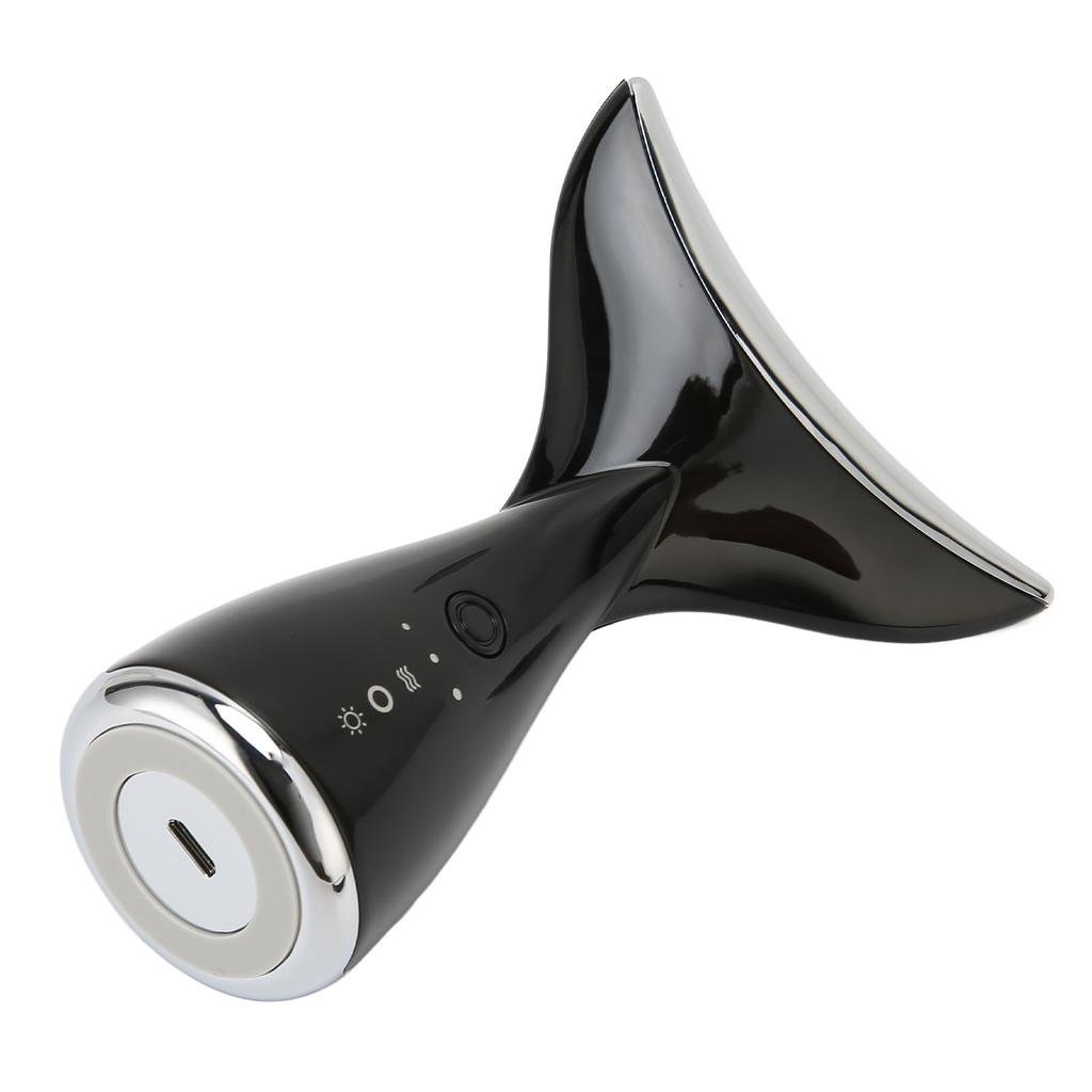 Neck Skin Rejuvenation Massager 3 Color Lights Vibration Promote Circulation Neck Beauty Device