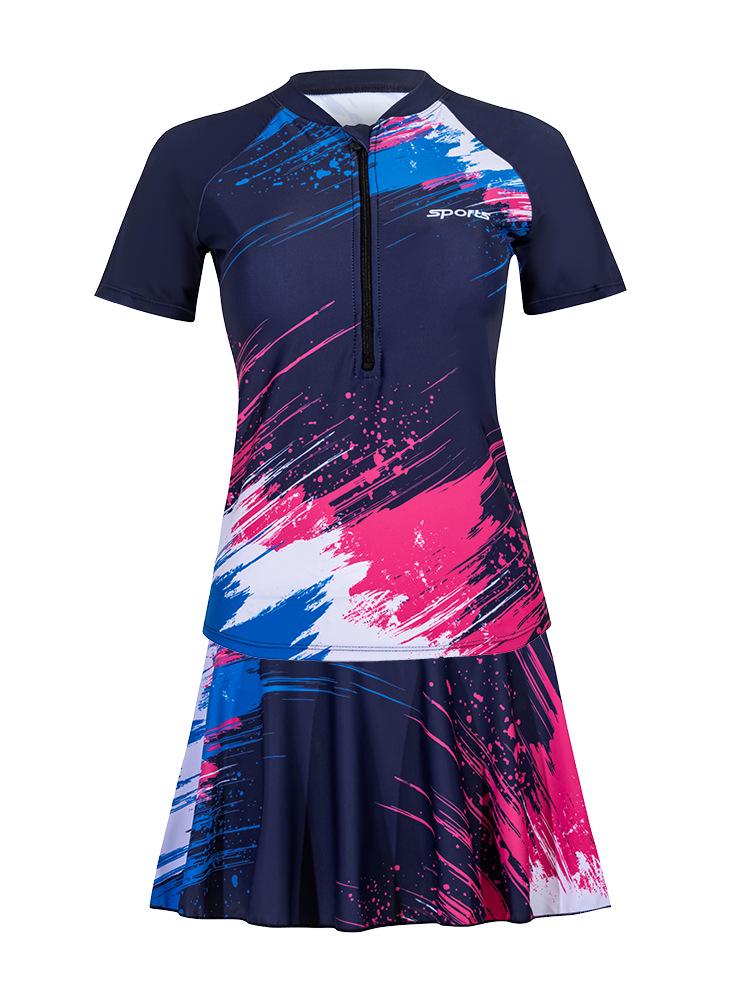 

2025 Лето Женский Высококачественный Солнцезащитный Спортивный Купальник для Похудения 5XL