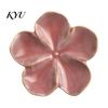 Artisanal Ceramic Condiment Dish Cherry Blossom Sauce Dish, Sushi Soy Dipping Bowl, Small Appetizer Plates Decorative Seasoning Serving for