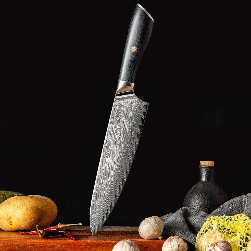 8 Inch Chef Knife 67-layers Damascus Steel VG10 Blade Cleaver Meat Slicing Vegetables Japanese Kitchen Knife Ferramentas