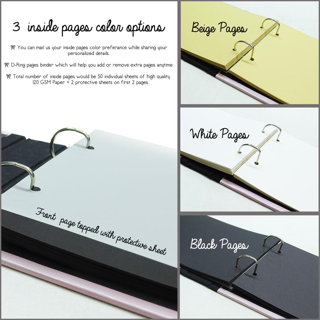 Darling Souvenir Purple Love Birds Printed Hardbound Cover Guestbook For Wedding Guest Sign In Book Registry-9 X 12