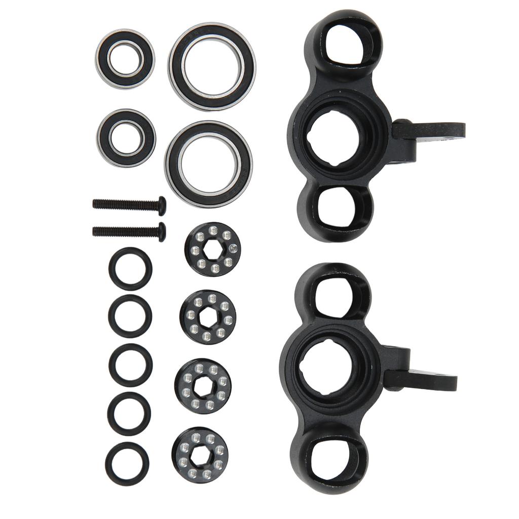 1 Pair Aluminum Alloy RC Front Steering Cup with Enlarged Bearings for Arrma Karton 1 8 RC Car