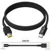 Type-C to DC 100W Fast Charging Cable for HP, Lenovo, Dell Laptops - 2 Meters