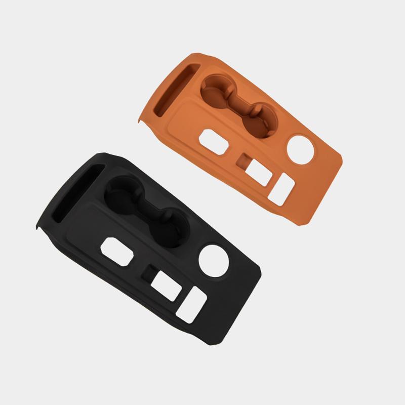 For Ford Ranger 2025 Central Control Gear Shift Button Protective Cover Silicone Non-slip Cup Holder Auto Interior Accessories
