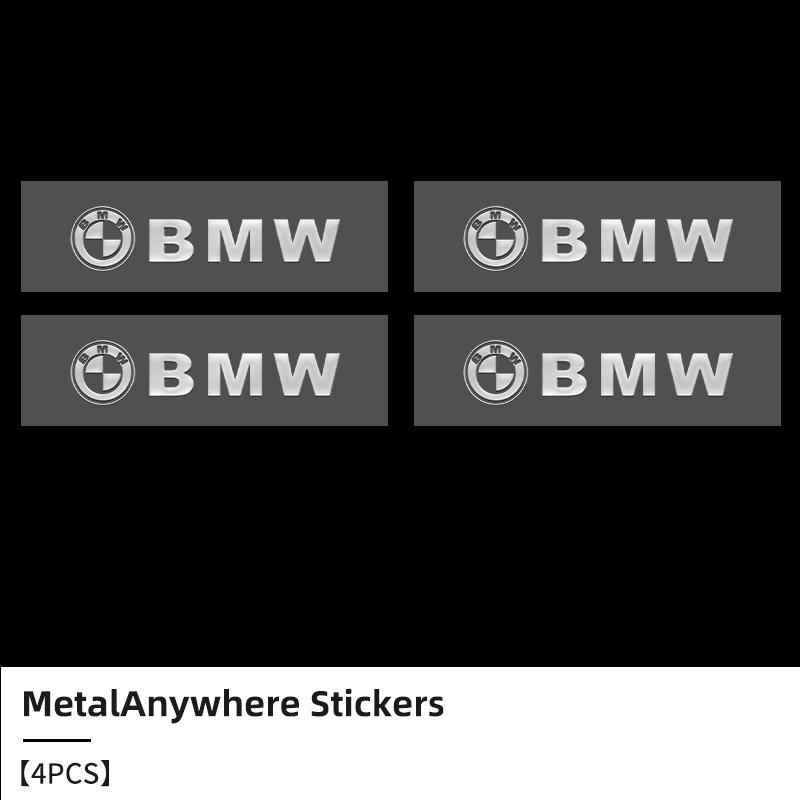 

2025 Hot 3D Car Logo Stickers Metal Letter Car Stickers Interior Decoration For BMW X3 X5 M5 M3 E46 E90 E60 F10 E39 F30 E36 G30