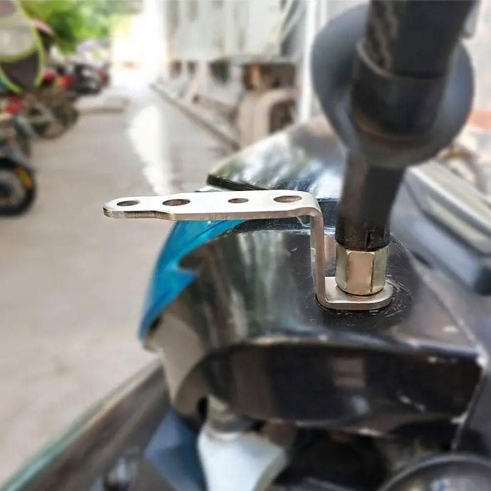 Motorrad LED Scheinwerfer Halterung Rückspiegel Lampe Scheinwerfer Verlängerung Halter Clamp Motorrad Zubehör