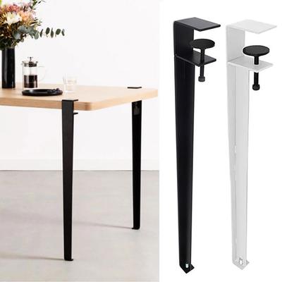 Metal Table Legs Non-slip Heavy Duty Adjustable Furniture Legs Universal Dining Coffee Table Office Computer Desk Support Legs Replacement