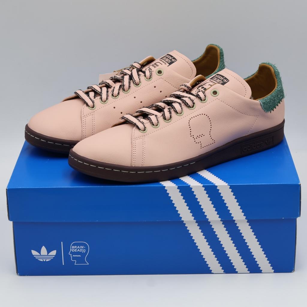 IH3434 Brain Dead Adidas Originals Stan Smith Vapour Pink Core Black (Men's)