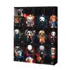 Halloween Advent Calendar 2025, 24 Day Halloween Countdown Calendar, Mini Dolls Collectible Horror Figures Gift for Kids Teen Adults