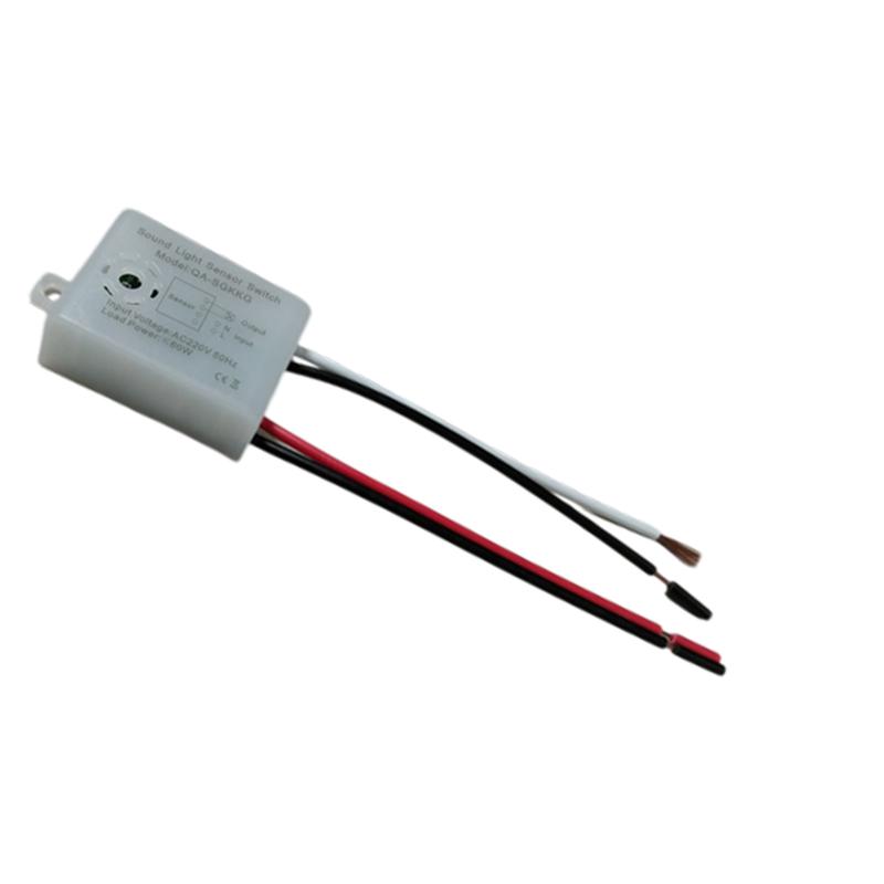 

Интеллектуальный голосовой выключатель света, голосовой датчик, модуль переключателя, детектор, интеллектуальное автоматическое включение/выключение света для коридора, ванной комнаты 220v