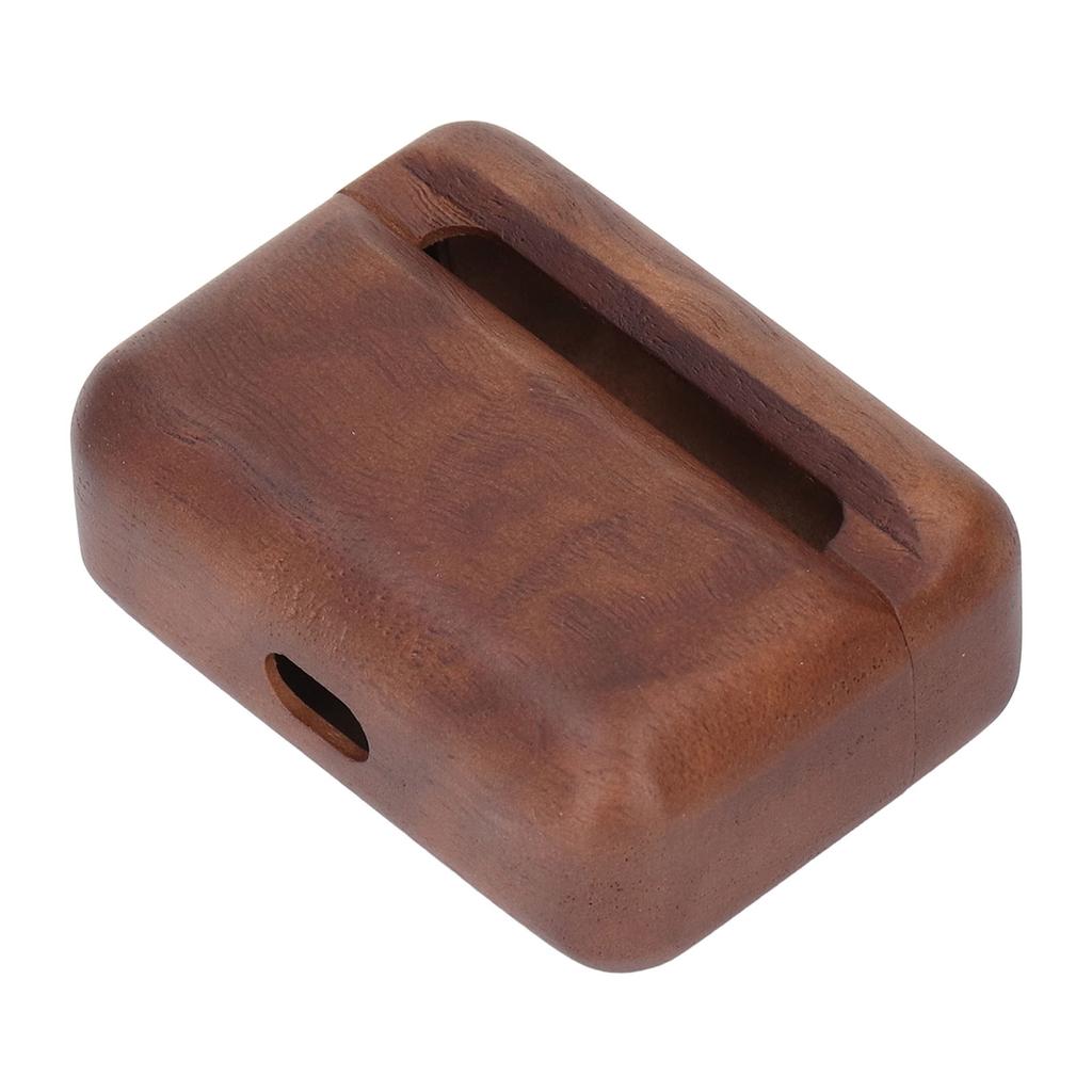 Wood Bluetooth Earphone Case Elegant Stylish Fine Polished Bluetooth Earbuds Protective Cover Case for IOS Pro Eaubuds