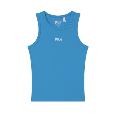 Pompidou Center Collaboration Versatile Knitted Vest Women Tops Bright-Active-Blue F11W438112FBU