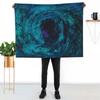 Into The Abyss Painted By Flailing Frog Throw Blanket Warm For Winter Beautifuls Decorative Sofa Giant Sofa Bed Covers Blankets