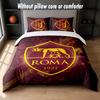 AS Roma Design Postel Povlečení 1 Povlak na přikrývku + 2 Povlaky na polštář Měkké Prodyšné Domácí Lůžkoviny