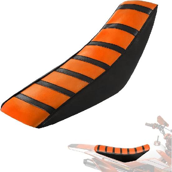 JFG Racing Dirt Bike Seat Covers, Universal Antiskid Soft Cushion Covers for Most Dirt Bike Motorcycle Yellow