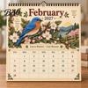 Home Office Supplies 2027 Bird Wall Calendar, Beautiful Birds & Nature Monthly Planner Record Important Dates with Coil Binding, Thick Art Paper