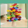 Wooden Stacking Balance Toy For Kids Development And Color Recognition