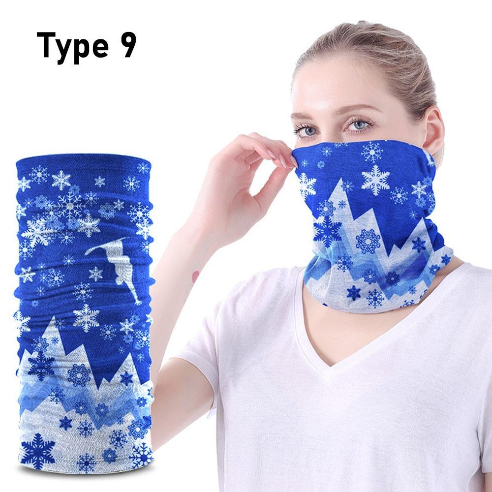 Bandana Magic Neck Scarf UV Protection Multi-style Printing Cycling Scarfs Shield Mask UV Face Mask Outdoor Climbing Hiking