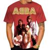 Summer Fashion Pop Band Creative 3D Printing Personalized Street Hip Hop Harajuku T-shirt