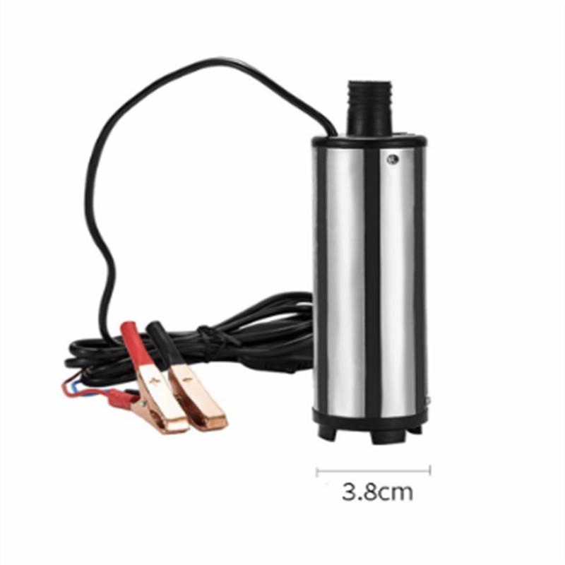 DC 12V 12l/min 38/51MM Electric Submersible Pump For Pumping Diesel Oil Water Fuel Transfer Pump Oil Suction Pump , 12 24 V Volt
