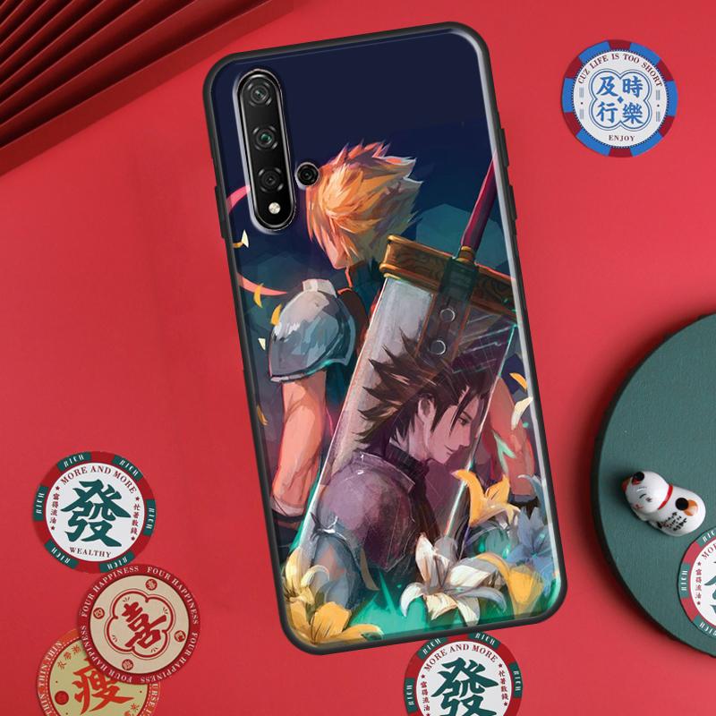 Final Fantasy For Huawei P60 Pro P30 P40 Lite Nova Y61 Y91 Y90 Y70 Y60 Y72 12s 12i 11i 7i 8i 9 10 SE Case