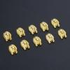 10PCS Alloy Nail Charms Egyptian Pharaoh Nail Art Decorations Cleopatra Nail Art Charms for Nail Art Design Acrylic Nail