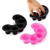 Five-Finger Nail Soak Bowl & Cuticle Softener Tool - Removes Polish & Soften Nails