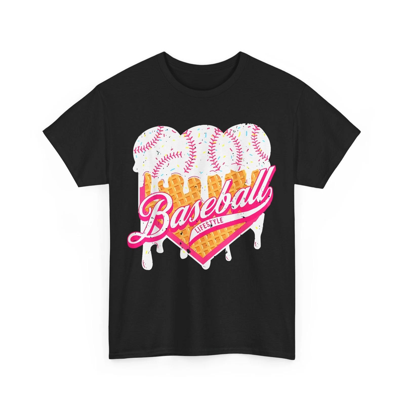 Baseball T-Shirt, Baseball Player Baseball Plate Drip Women Men Shirt 2XL