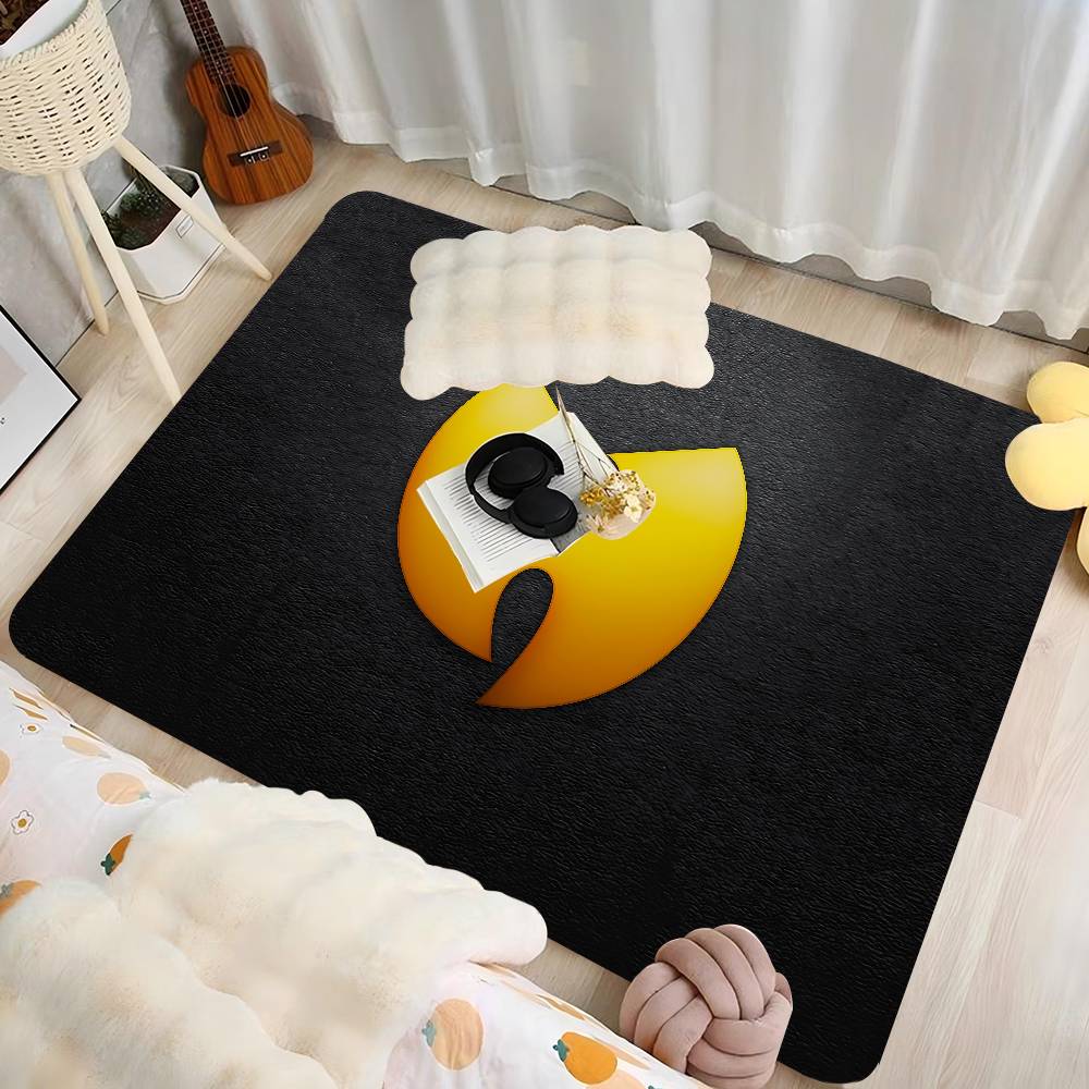 Tappetino da Pavimento WU-TANG-CLAN Antiscivolo Tappetino per Lavanderia Decorazione Lavanderia Balcone Soggiorno Bambini Tappeti per la Casa