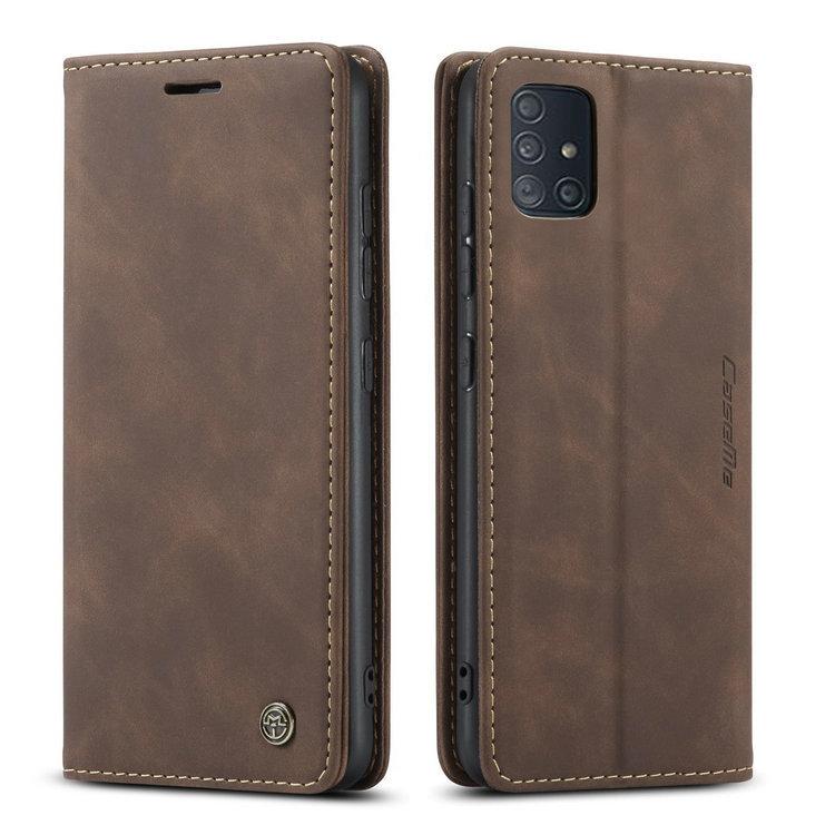 Suitable for Samsung A13 phone case, magnetic anti-drop A71 leather case, A35 protective cover with card slot, flip cover type