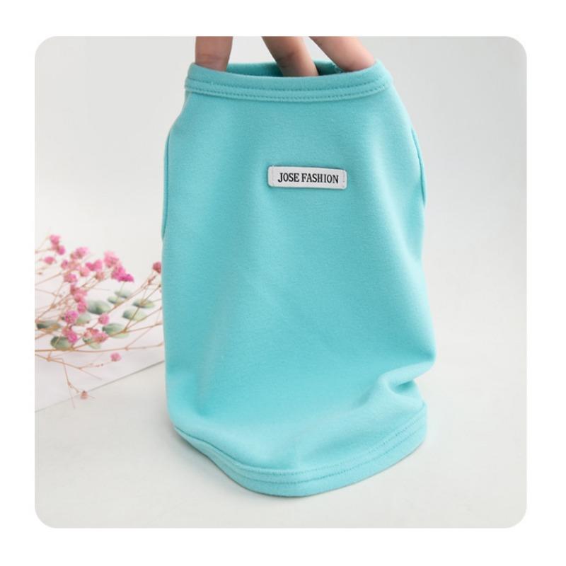 Autumn Fleece Dog Teddy Bichon Cat Vest Pomeranian Schnauzer Poodle Small Dog Pet Dog Clothes