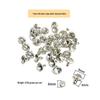 Spot Sale: Multi-Faceted Rivet with Rhinestones for Clothing, Bags, and Accessories - Pointed Bottom Glass Crystal Decor