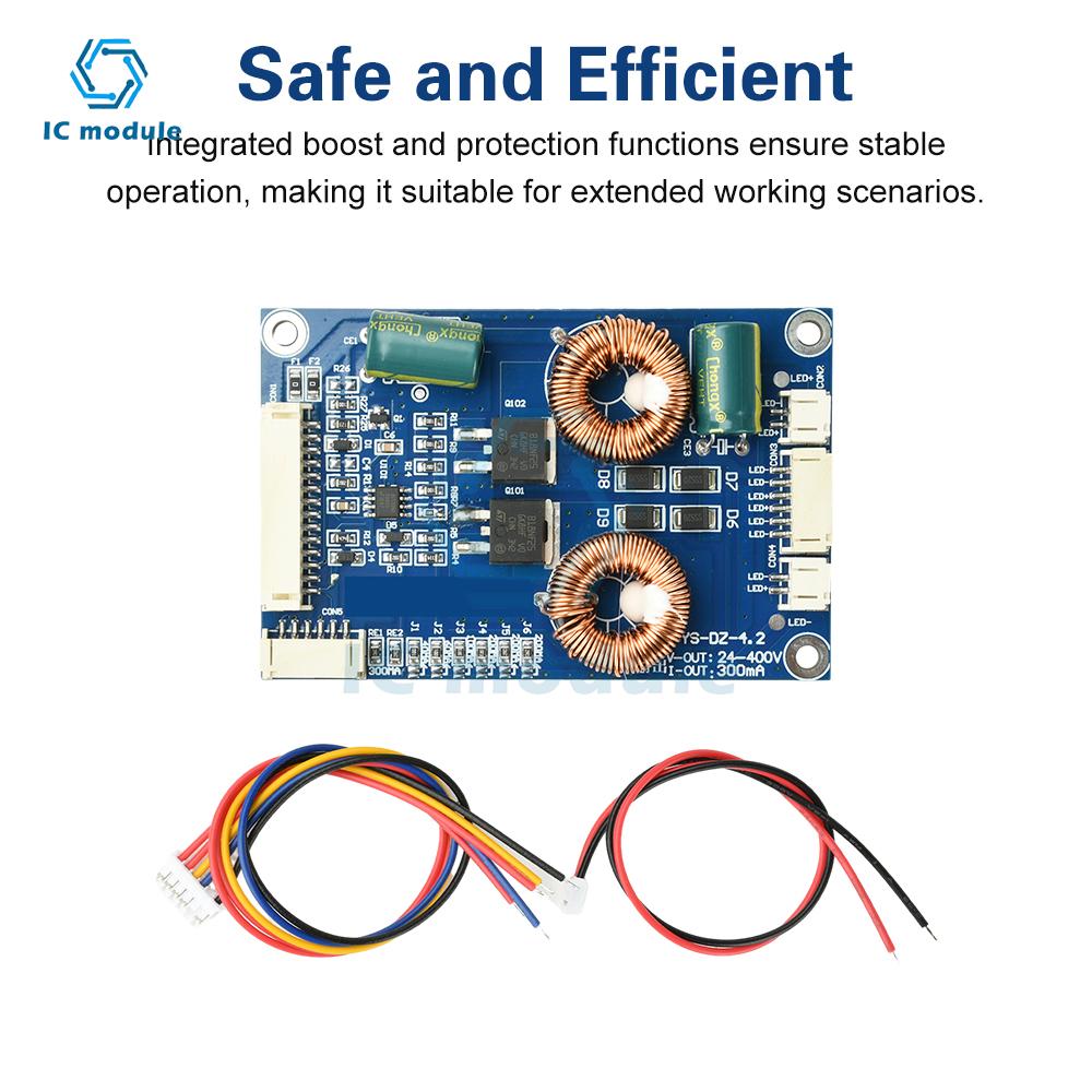Universal LED TV Backlight Constant Current Boost Board for 32-100 Inch LCD LED Strips, High Voltage Driver Board