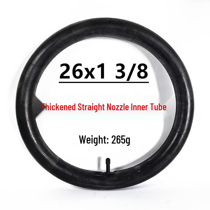 20/22/24/26*1 3/8 Bicycle Wheelchair Inflatable Tire & Tube Set