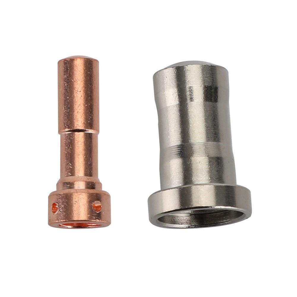20Pcs Plasma Cutting Consumables Electrode Nozzle Tip-Kit for PT-23 27 Torch