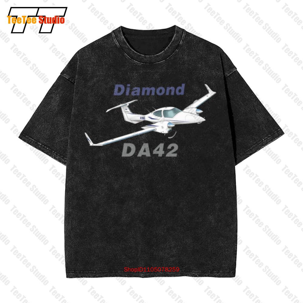 Diamond Da Airplane Vintage Oversized TShirt V S