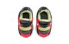 Nike Air Max 90 Synthetic Leather Low Top Running Shoes Black Red Infant And Toddler 881924-023
