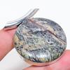 Natural Honey Dendritic Gemstone 925 Sterling Silver Jewelry Pendant 1.89" AP-14079
