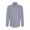 Slim Fit Herringbone Print Shirt Bpssl1170 Ny