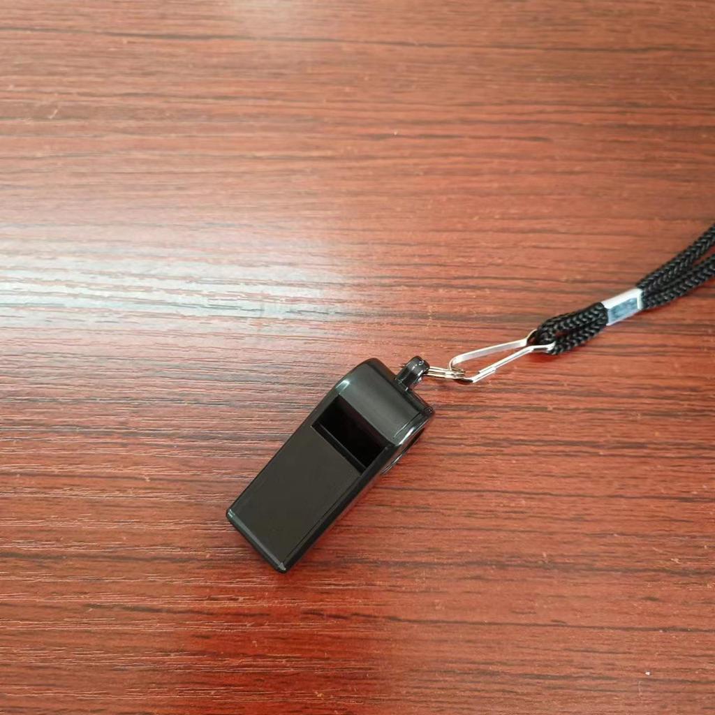 Multicolor ABS Referee and Cheerleader Pom-Pom Whistle for Outdoor Games