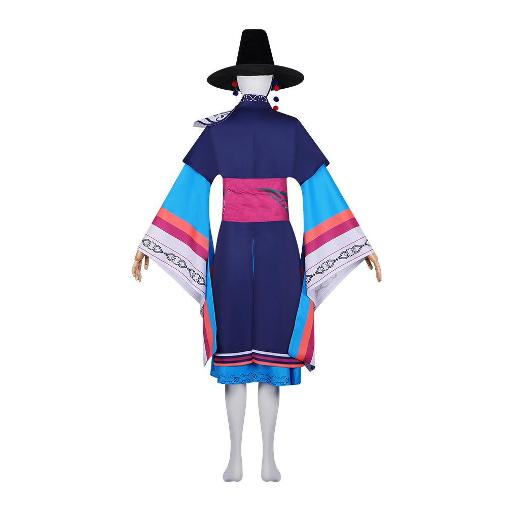 Cosplay-pop witch-hunting girl group cos suit, Hallyu ancestor big hat Celine cosplay stage performance suit
