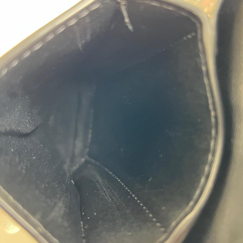 Kate Spade Floral Pattern Dusk Buds Shoulder Bag Leather Black Women Used