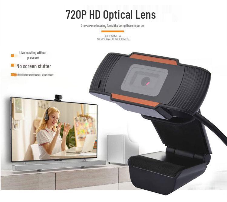 1080P HD USB Webcam for Online Classes & Live Meetings