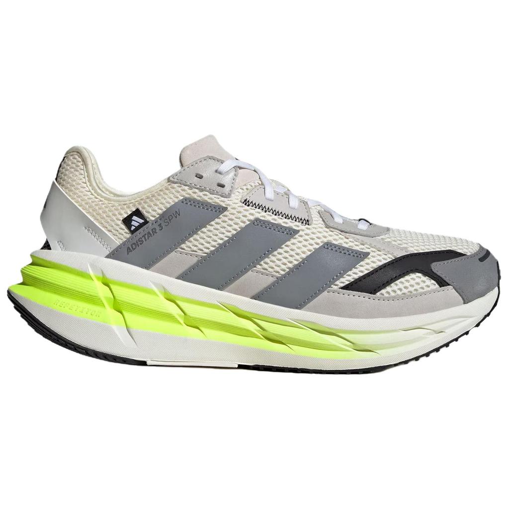 Adidas ADISTAR 3 Low Top Running Shoes Men's White Gray Sneakers JP7397