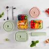 Luminarc Berg High Borosilicate Glass Food Storage Container 4-Piece Set