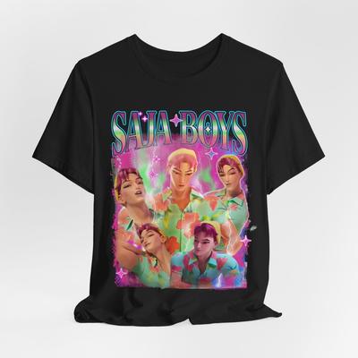 T-shirt Grafica ABBY Saja, Maglietta da Super Fan, T-Shirt Unisex, Top Uccelli dell'Amore,