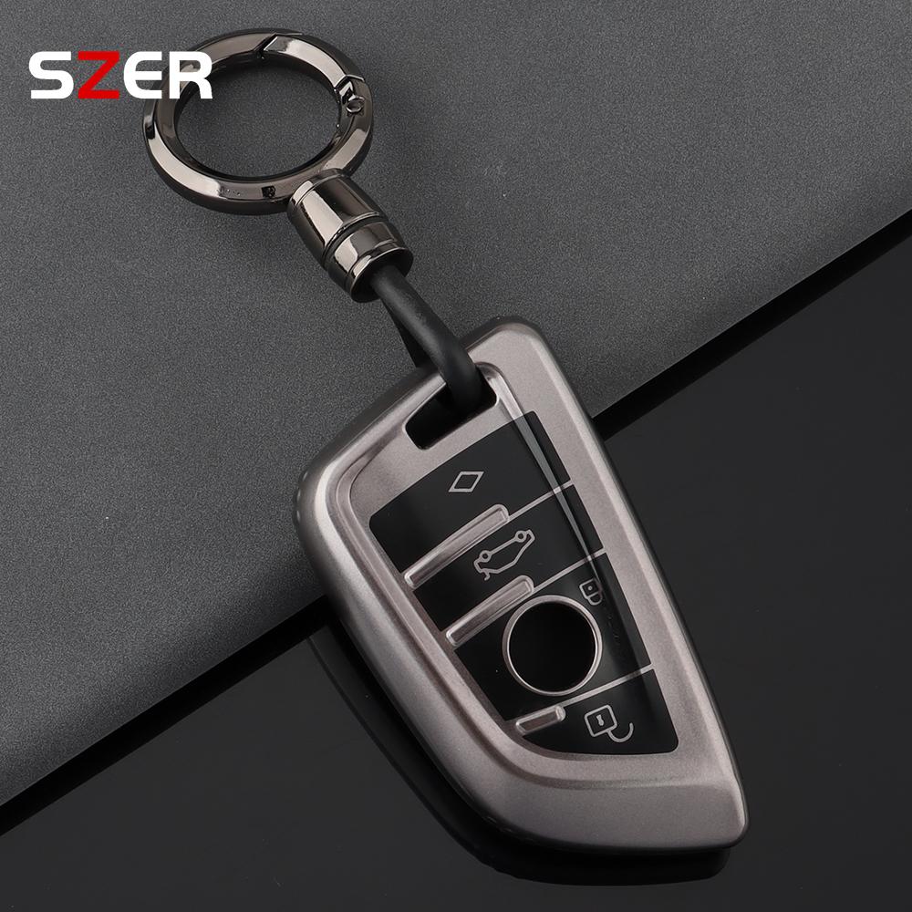 Soft TPU Car Key Case Cover Shell For BMW X1 X3 X5 X6 X7 1 3 5 6 7 Series G20 G30 G11 F15 F16 G01 G02 F48 Holder Bag Accessories