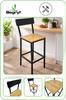 Hoker Dąb Taboret Do Kuchni 30X40X90 I Begryf