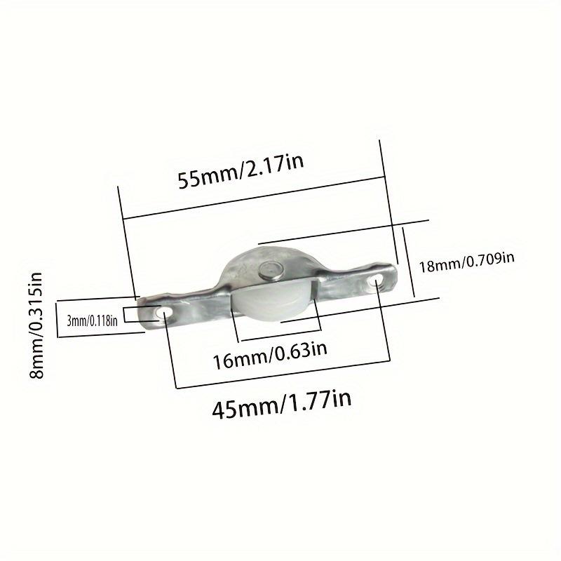 Sliding Door and Window Wheel Accessories: Bearings, Pulleys, Positioning Wheels, Floor, Concave, and Cabinet Door Wheels.